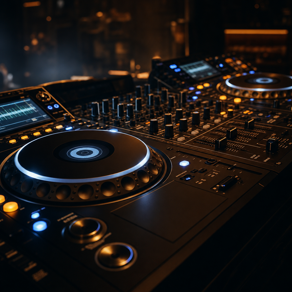 DJ Equipment Setup